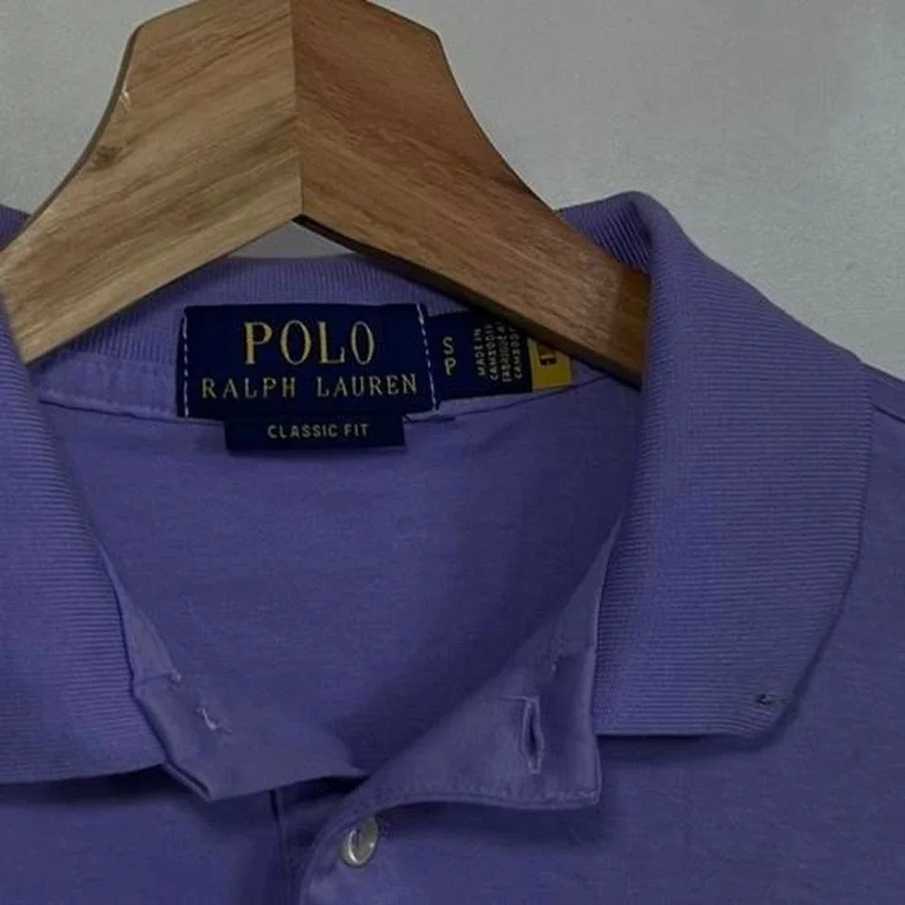 Polo Ralph Lauren Purple Classic Fit Polo Shirt – Size Small